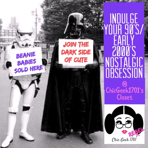 Beanie Babies Sold Here - Join The Dark Side of Cute - Picture 1 of 1
